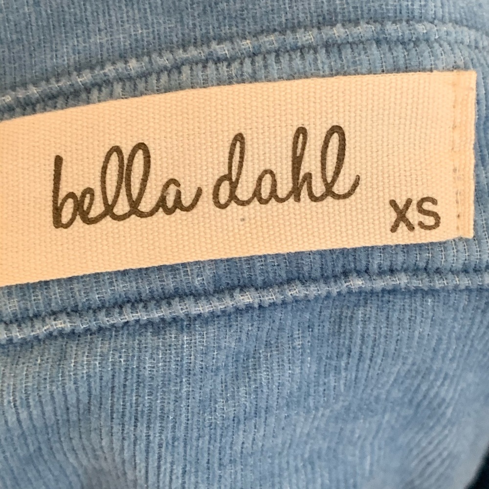 Bella Dahl Light Wash Corduroy Denim Button Shirt - Picture 10 of 11